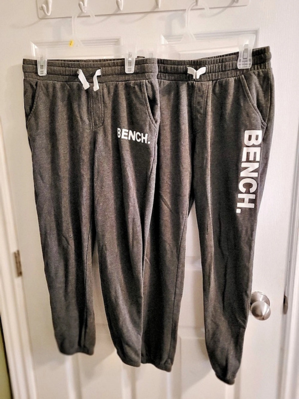 Bench Kids Jogger Sweatpants Boys Large Gray 2 Pairs